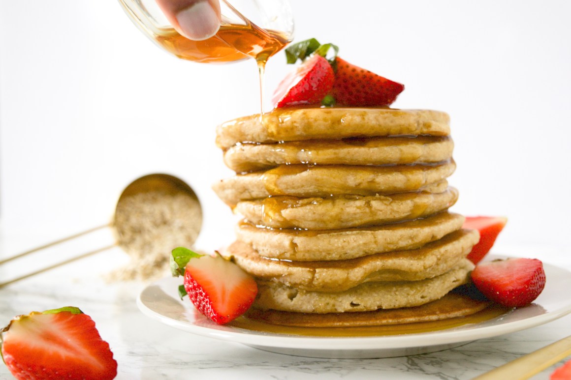 Vegan Flour-less Pancakes 