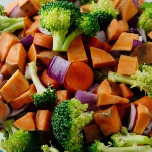 Roasted Vegetables with Raisins