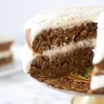 Vegan Spice Cake + Whipped Buttercream Icing