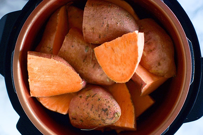 Vegan Whipped Sweet Potatoes