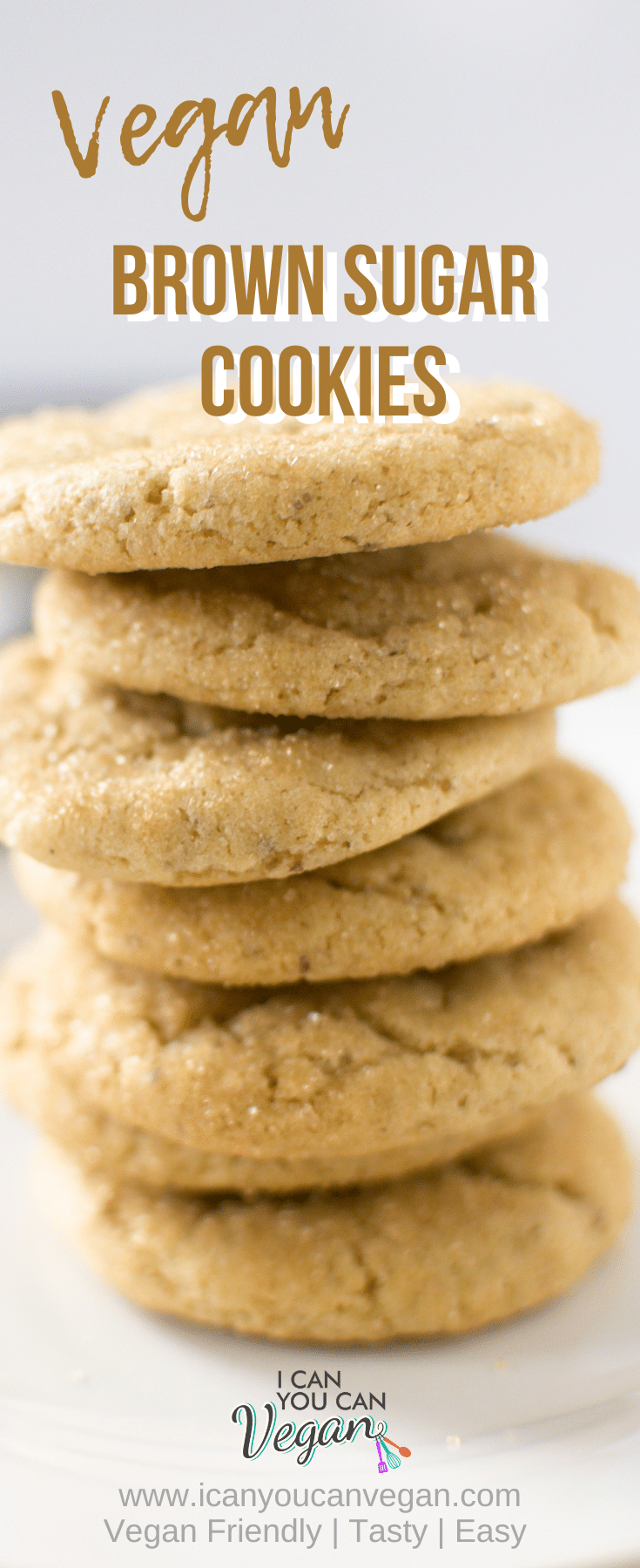 Vegan brown sugar cookies- pinterest