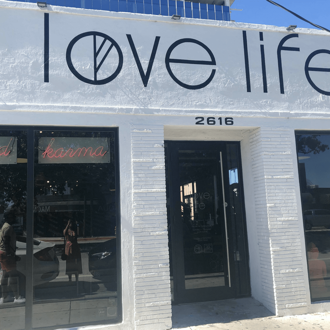 Love Life Cafe Outside