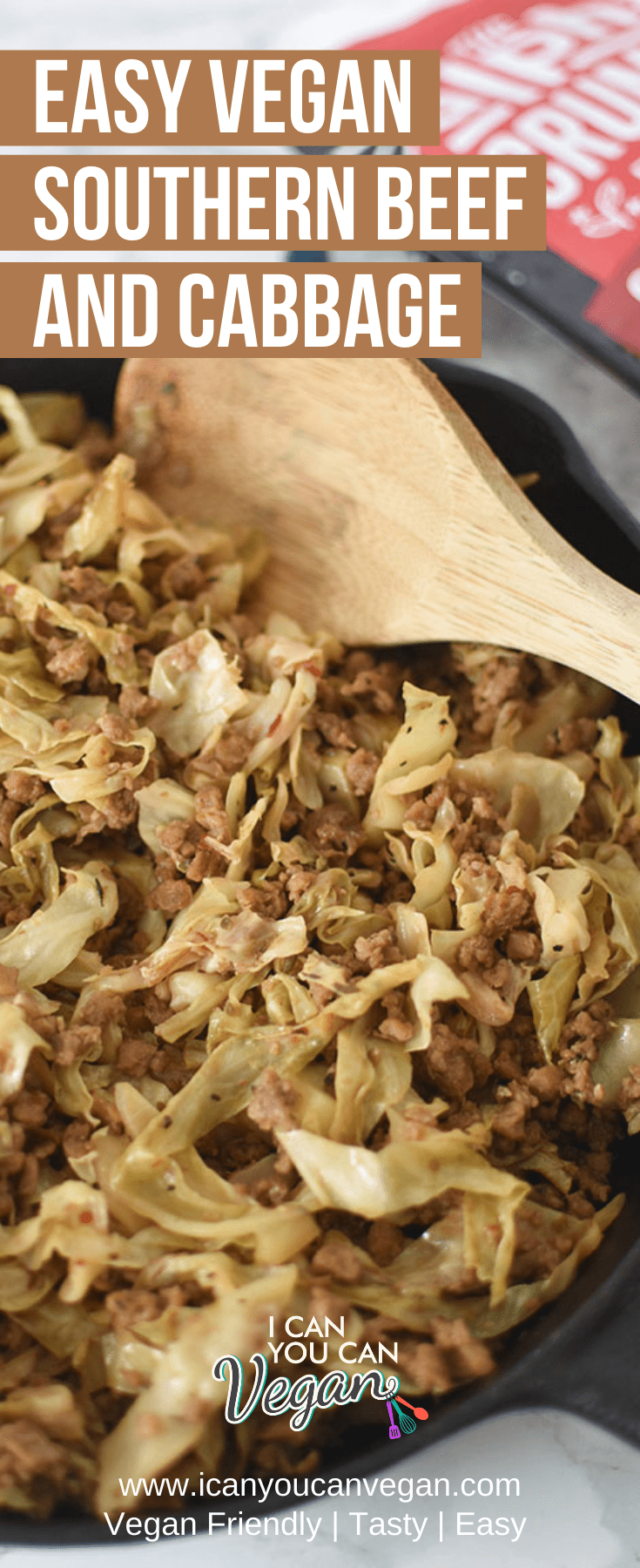 Vegan Southern Beef and Cabbage 