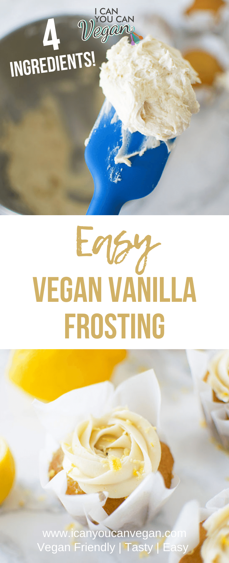 Vegan Vanilla Frosting Pinterest