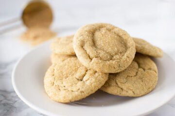 Vegan brown sugar cookies