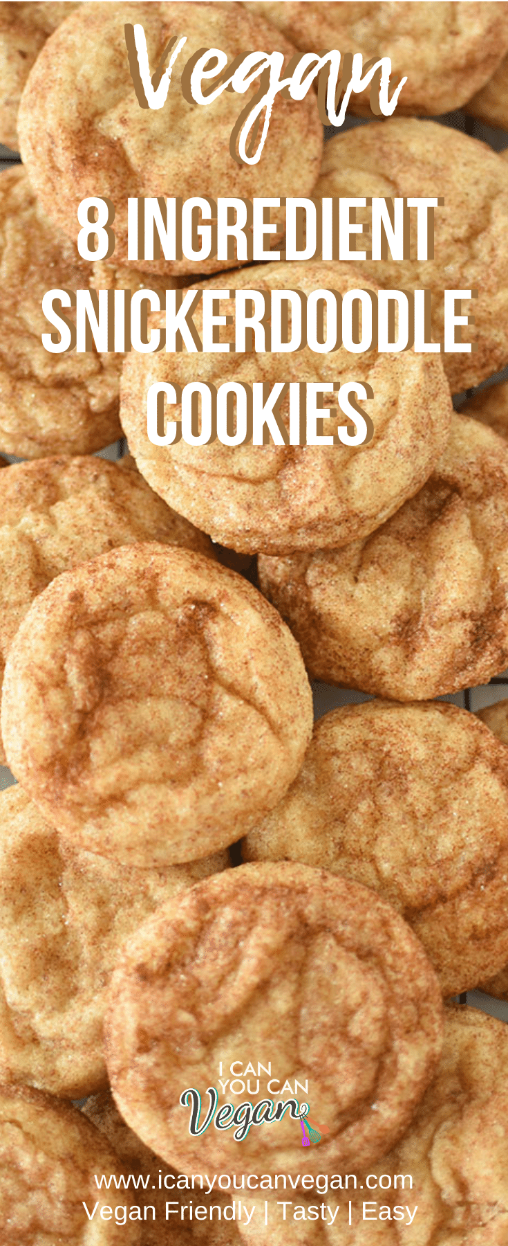 Vegan Snickerdoodle Cookies Pinterest