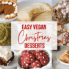 Easy Vegan Christmas Desserts