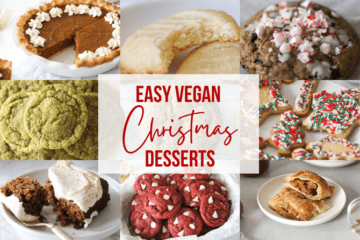 Easy Vegan Christmas Desserts