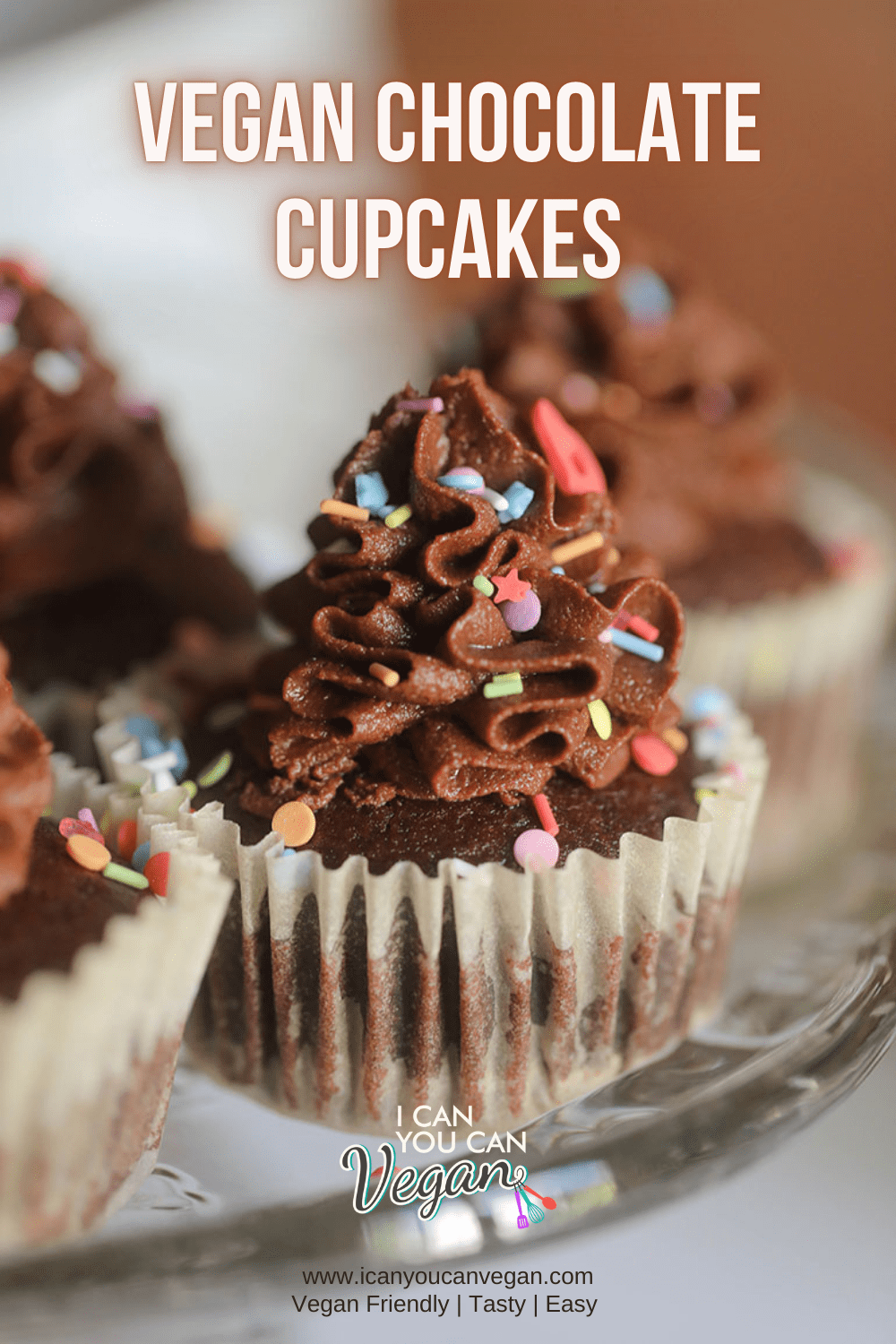 Vegan Chocolate Cupcakes Pinterest
