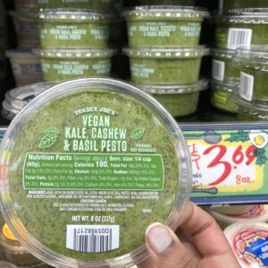 Vegan Cashew and Basil Pesto