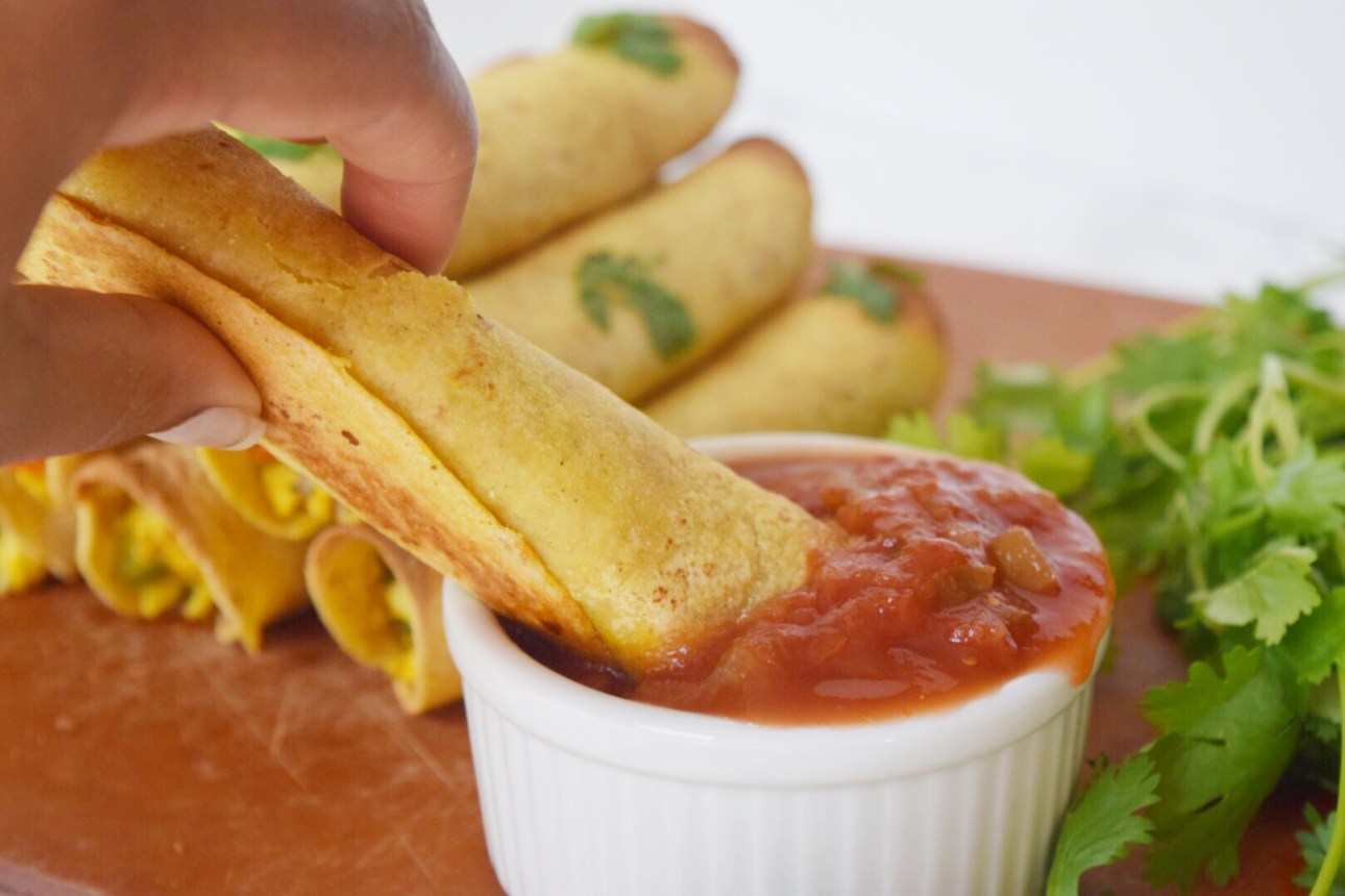 Vegan Breakfast Taquitos