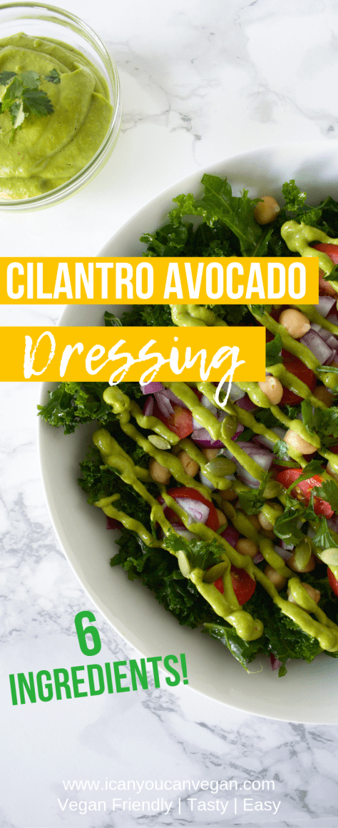 Creamy Cilantro Avocado Dressing