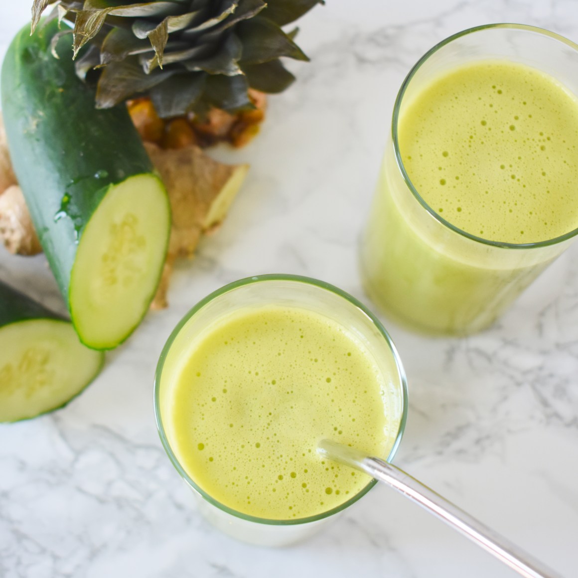 Cucumber Pineapple Juice