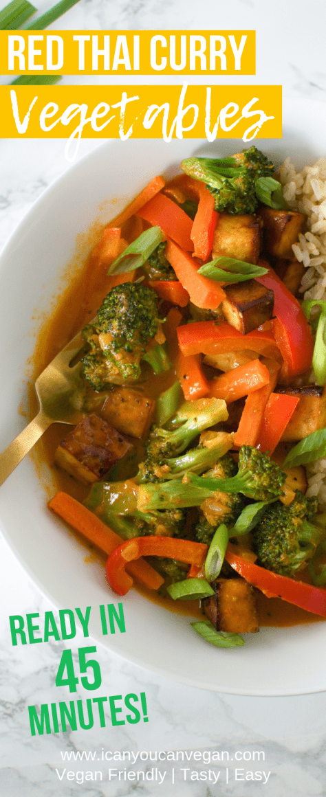 Thai Red Curry Vegetables