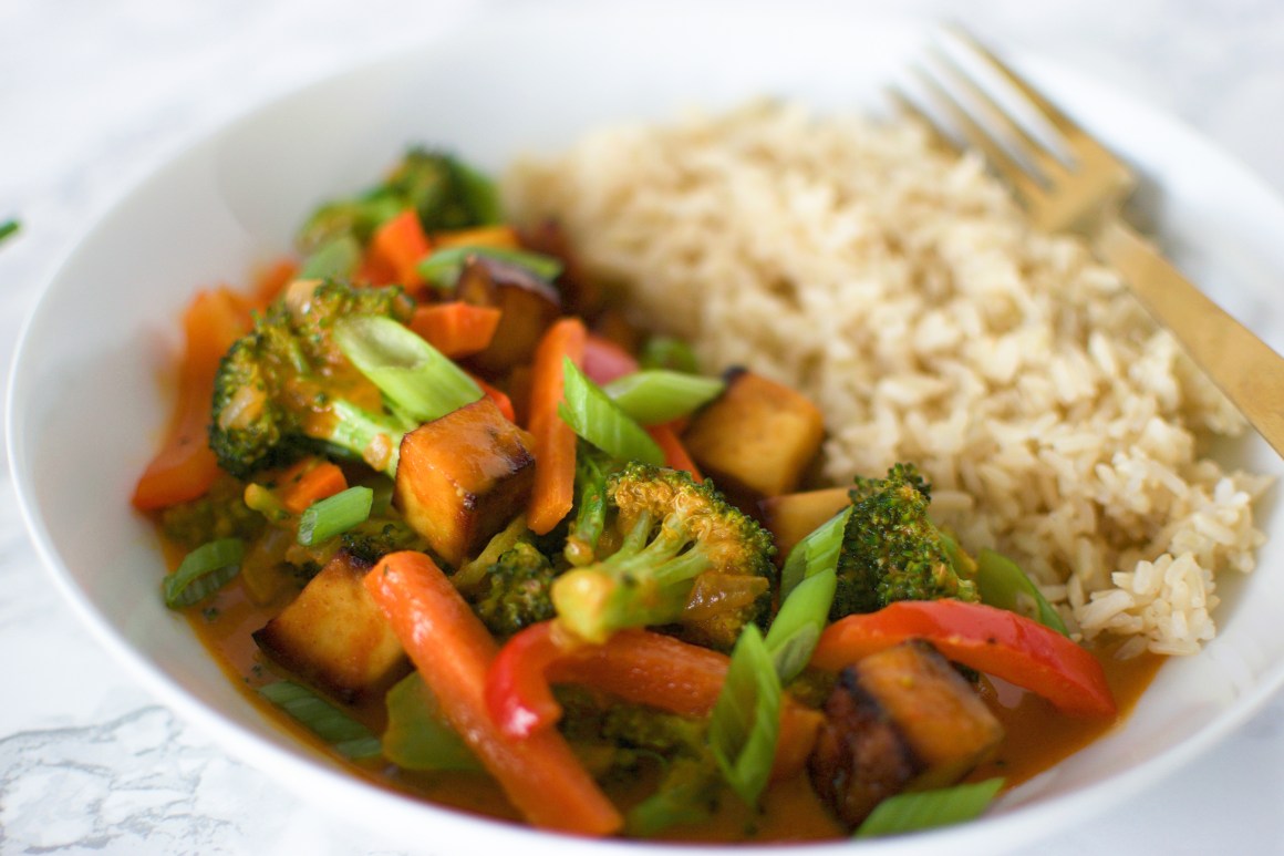 Thai Red Curry Vegetables