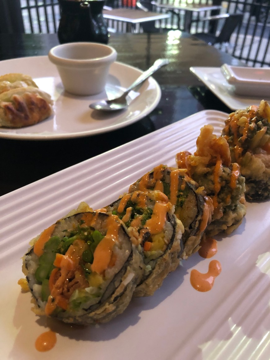 Typhoon Asian Bistro Hot Vegan Sushi