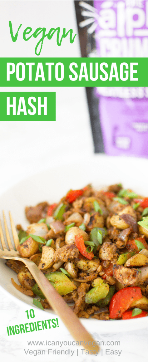 Vegan Potato Sausage Hash