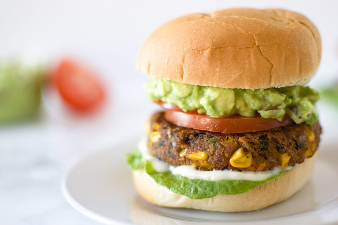Sweet Potato & Black Bean Burger