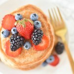 Whole Wheat Vegan Pancakes