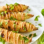 Vegan Spicy Mayo Grilled Corn