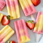 Strawberry Mango Popsicles
