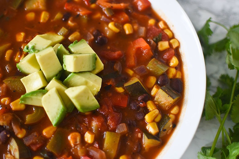 Vegan Tortilla Soup