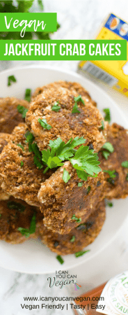Vegan Jackfruit Crab Cakes- Pinterest