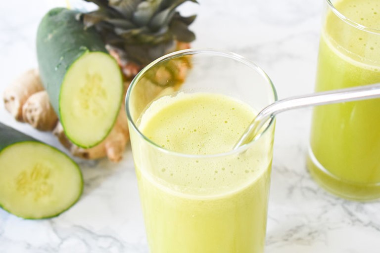 Cucumber Pineapple Juice