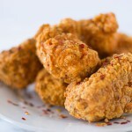 Vegan Spicy Chicken Fried Tofu
