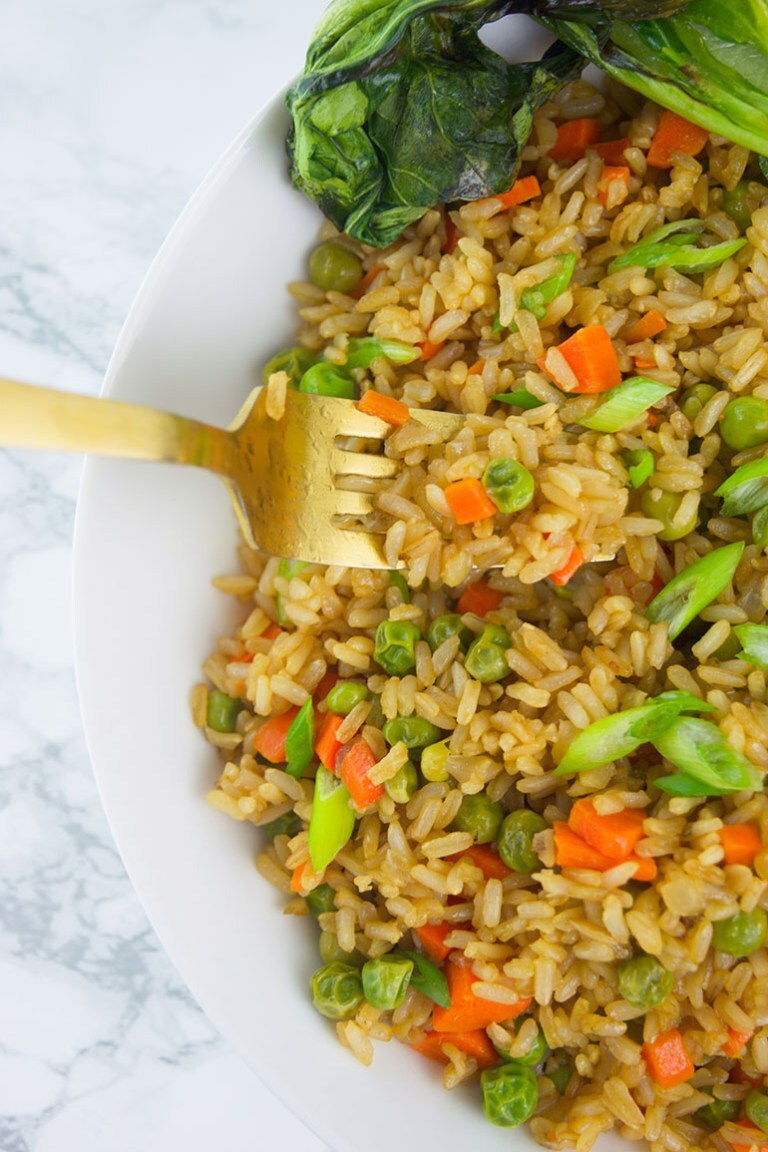 Easy Vegan Fried Rice | ICanYouCanVegan ICanYouCanVegan Easy Vegan