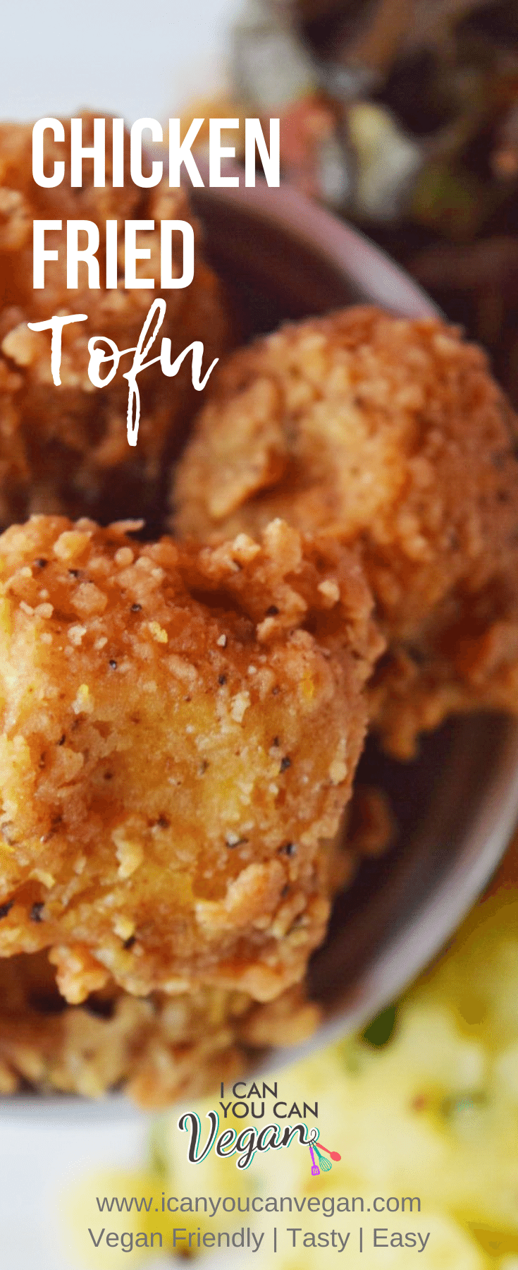 Chicken Fried Tofu- Pinterest