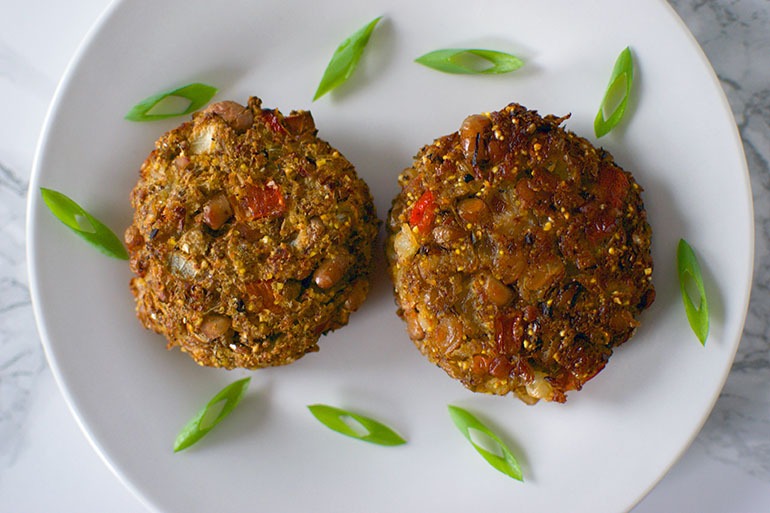 Vegan Black Eyed Pea Fritters