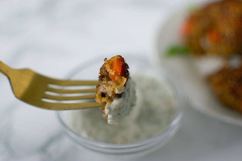 Vegan Black Eyed Pea Fritters