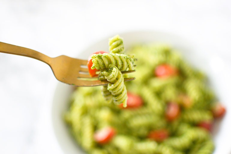 Spinach Pesto Pasta