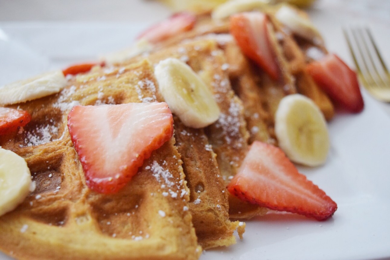 Vegan Buttermilk Waffles