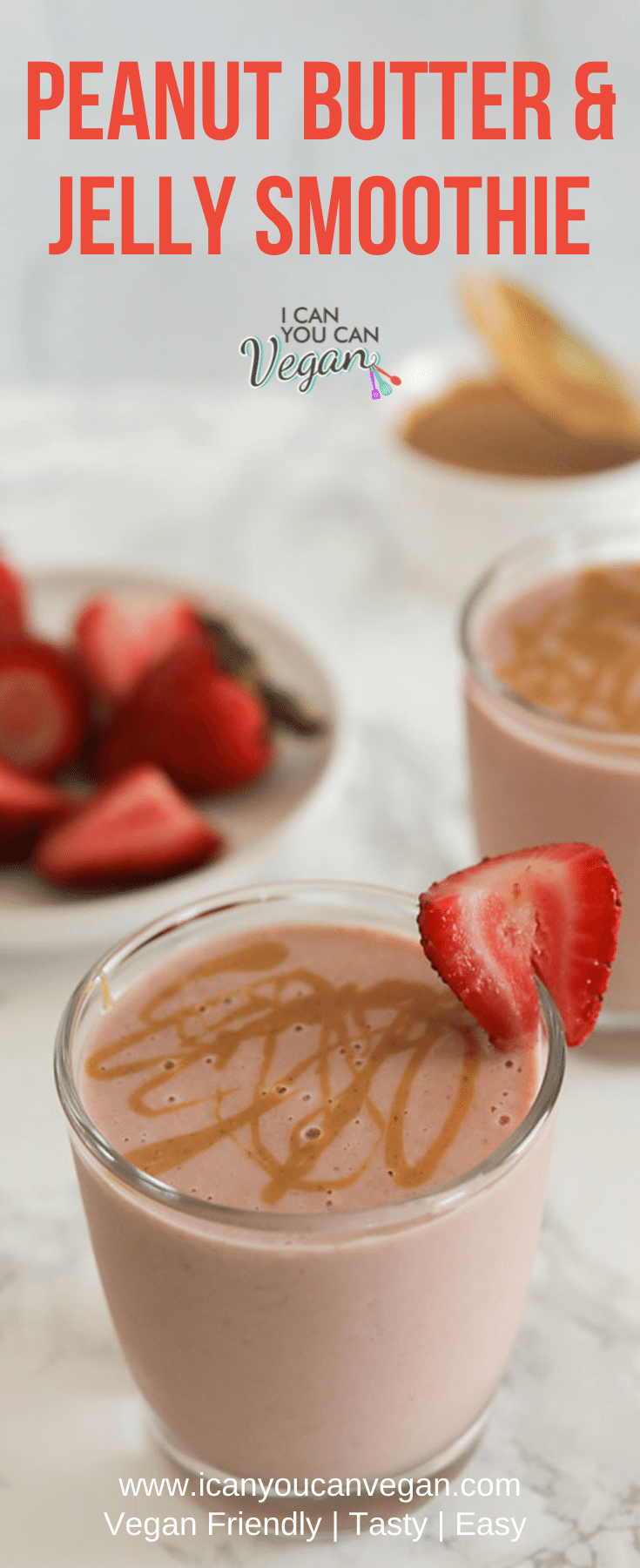 Peanut Butter and Jelly Smoothie- Pinterest