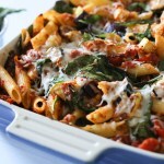 Roasted Vegetable Baked Penne Pasta