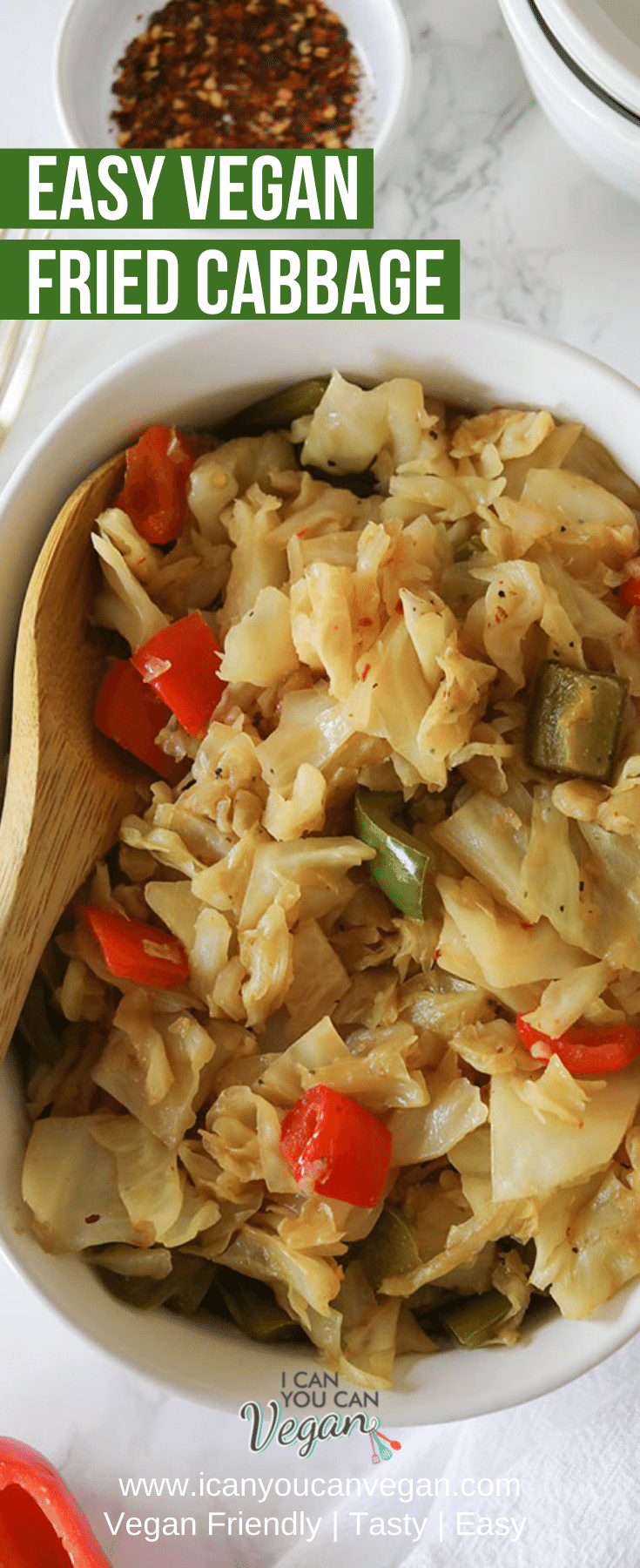 Vegan Fried Cabbage