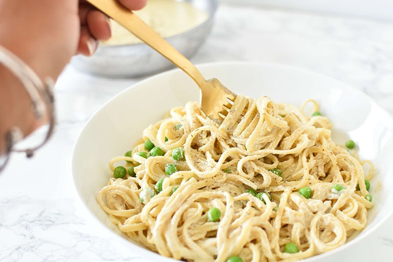 Vegan Cashew Alfredo
