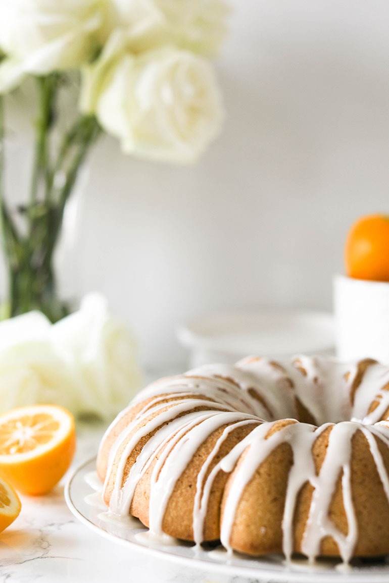 Easy Vegan Lemon Olive Oil Bundt Cake