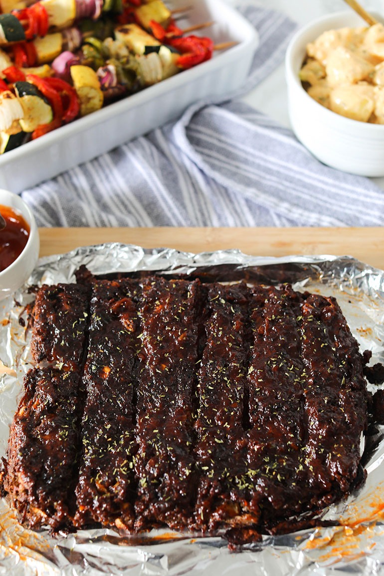 Easy Vegan BBQ Ribs