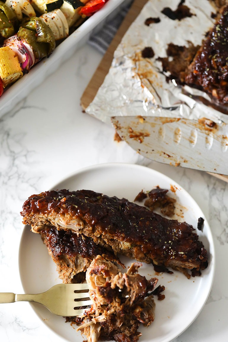 Easy Vegan BBQ Ribs