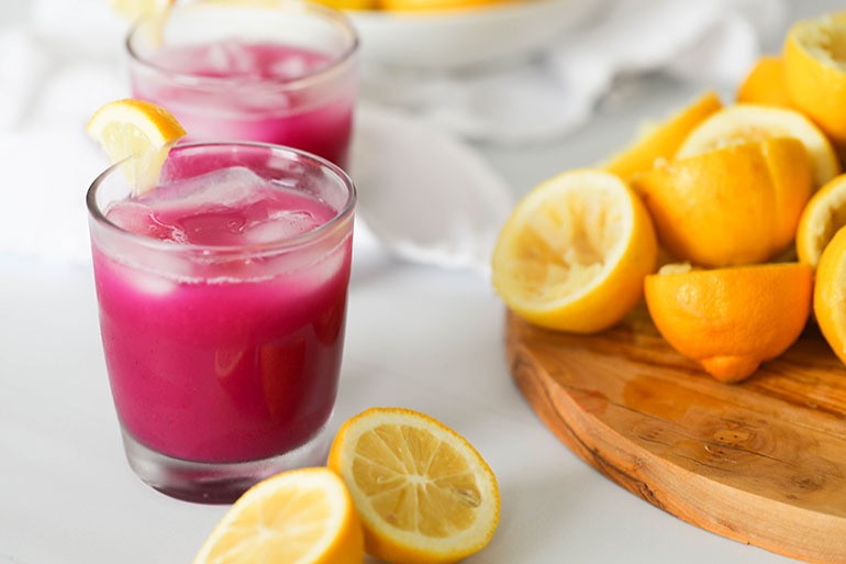 Dragon Fruit Lemonade