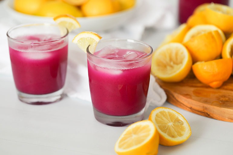 Dragon Fruit Lemonade