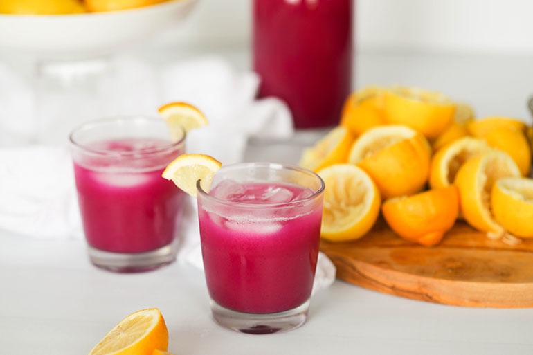 Dragon Fruit Lemonade