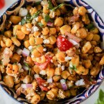 Vegan Corn Salad with Feta Cheese
