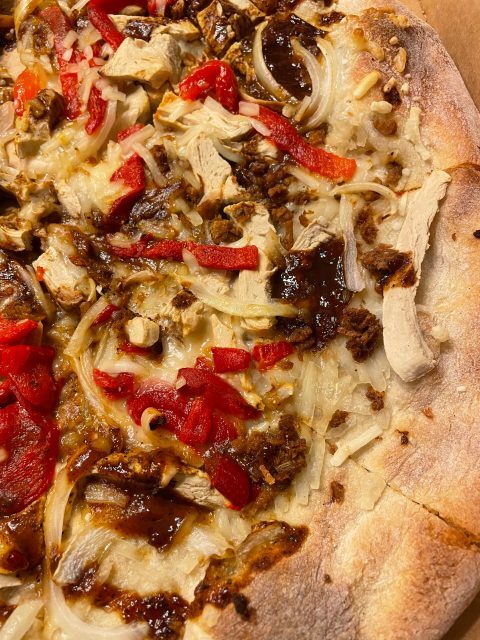 Vegan Jamaican Pizza