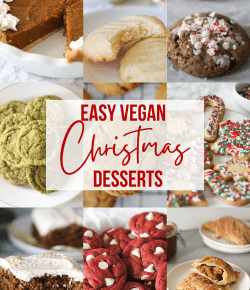Easy Vegan Christmas Desserts