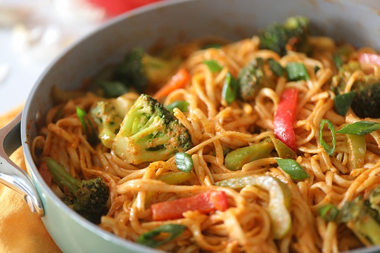 Thai Red Curry Pasta