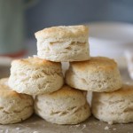 Stack of Vegan Buttermilk Biscuits